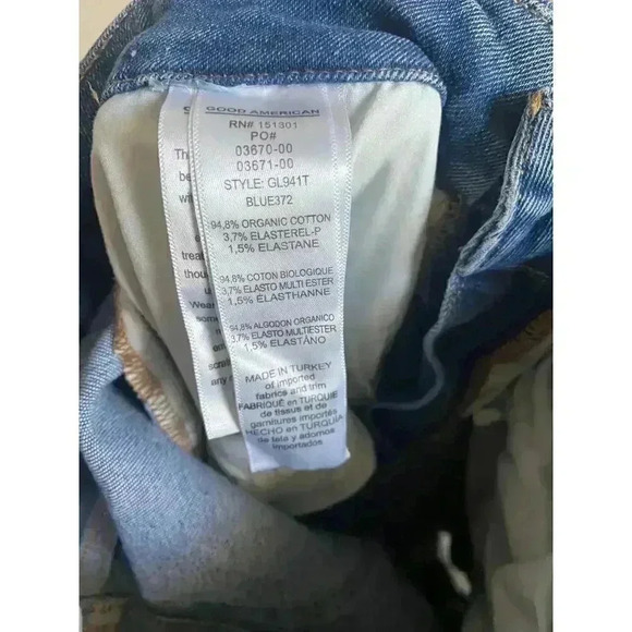 Good American Good Legs Jeans Blue Size 2 - Picture 11 of 15